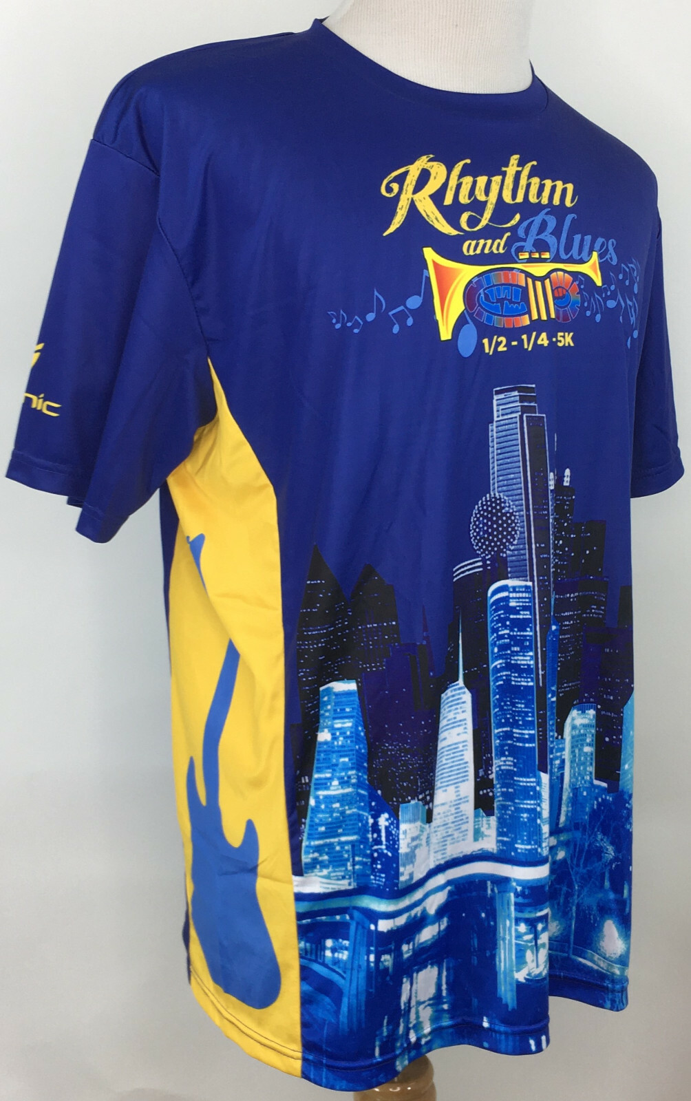 Rhythm and Blues 1/2 - 1/4 - 5K Dallas Houston Finish Strong Athletic Shirt M-XL gallery