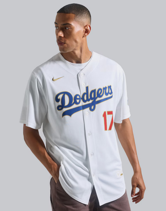 2026 GOLD COLLECTION DODGERS NIKE SHOHEI OHTANI KANJI STADIUM JERSEY SZ MEDIUM gallery
