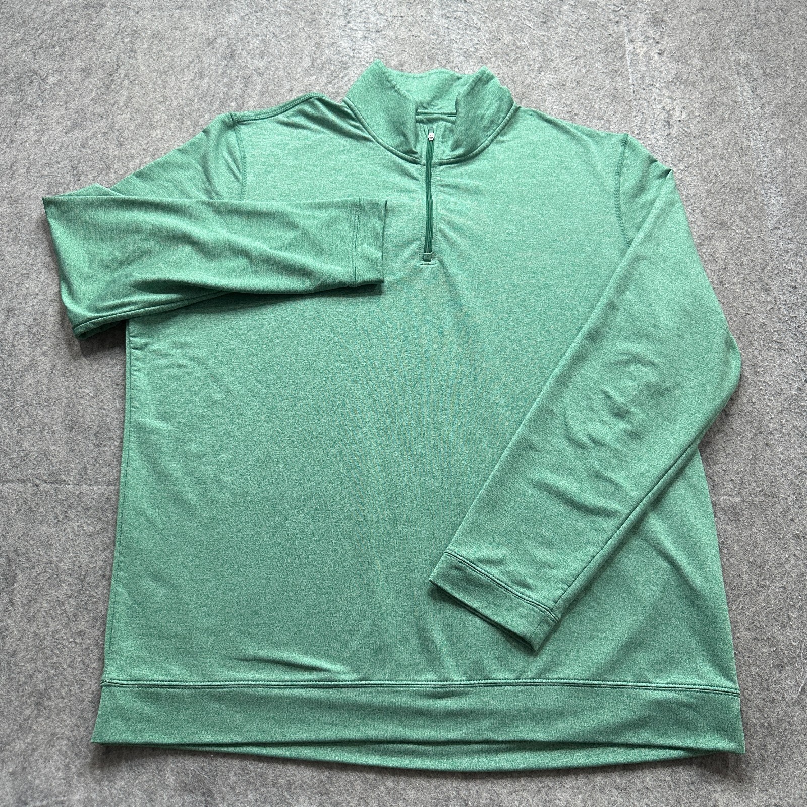 Onward Reserve 1/4 Zip Pullover Men 2XL XXL Green Performance Stretch Mock Neck gallery