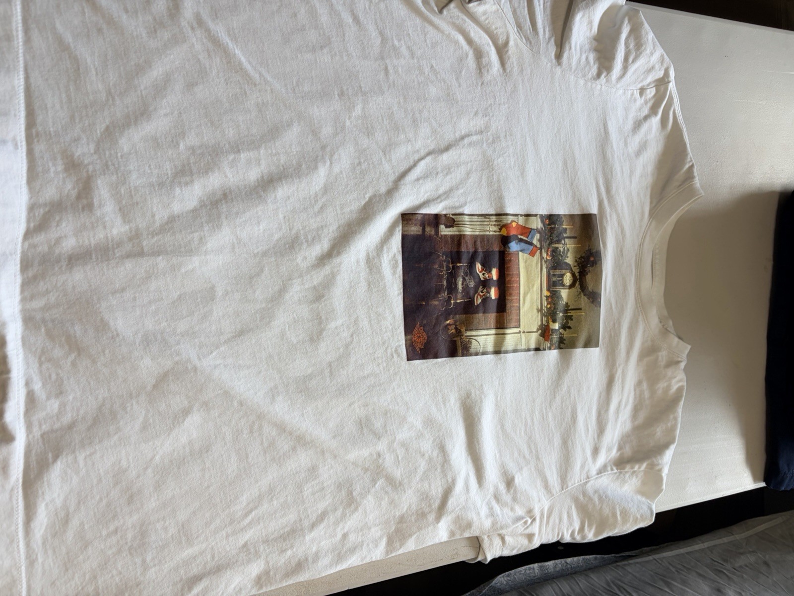 Jordan Jumpman Graphic Print White Long Sleeve Standard Fit T-Shirt XL gallery