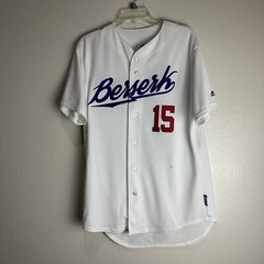 Majestic Berserk Hard Knocks Vintage Jersey Size Medium