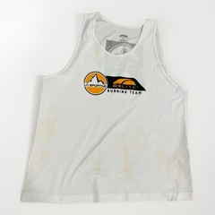 rare vintage La Sportiva Mountain Running Team Tank Men’s Large Sugoi White