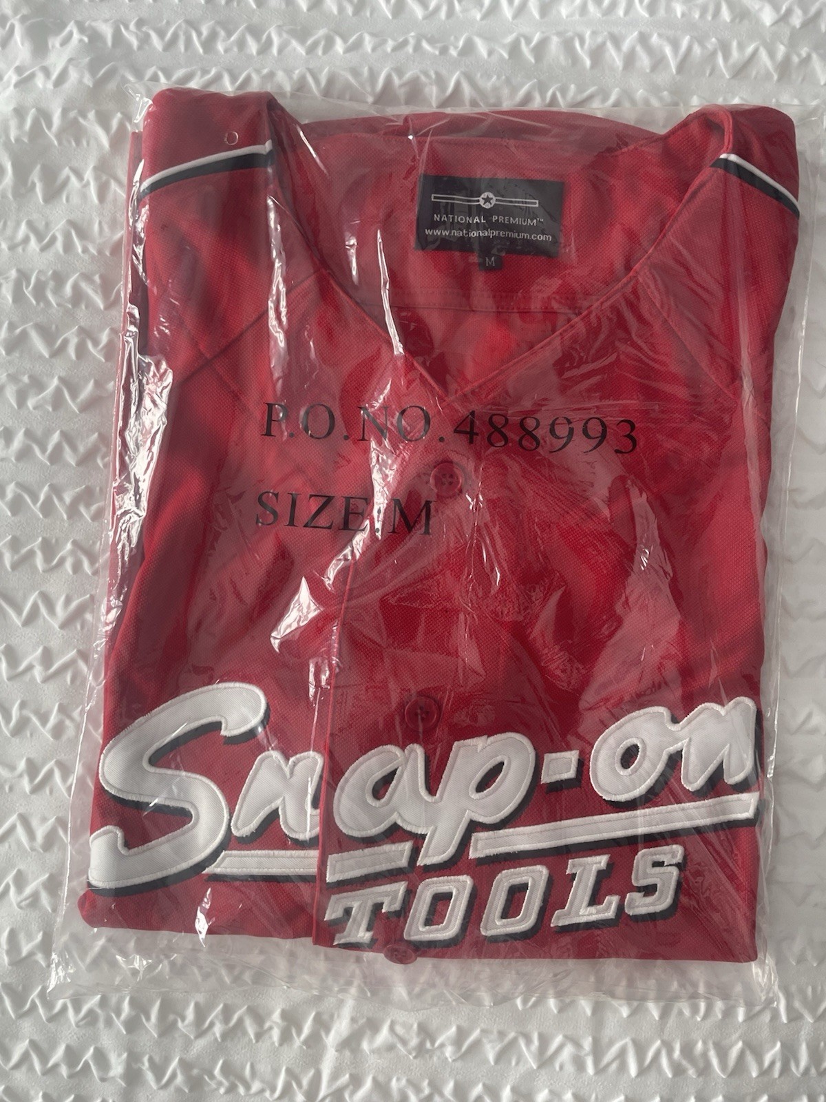 *NEW* Vintage Snap On Tools Baseball Jersey gallery