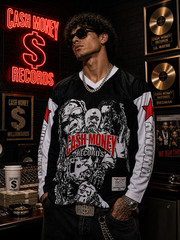 🔥 Headgear Classics Cash Money Records Jersey Size Small Lil Wayne Birdman Hip