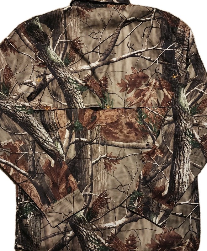 Under Armour Ridge Reaper Men Medium Realtree AP Ripstop Camo Hunting LongSleeve gallery