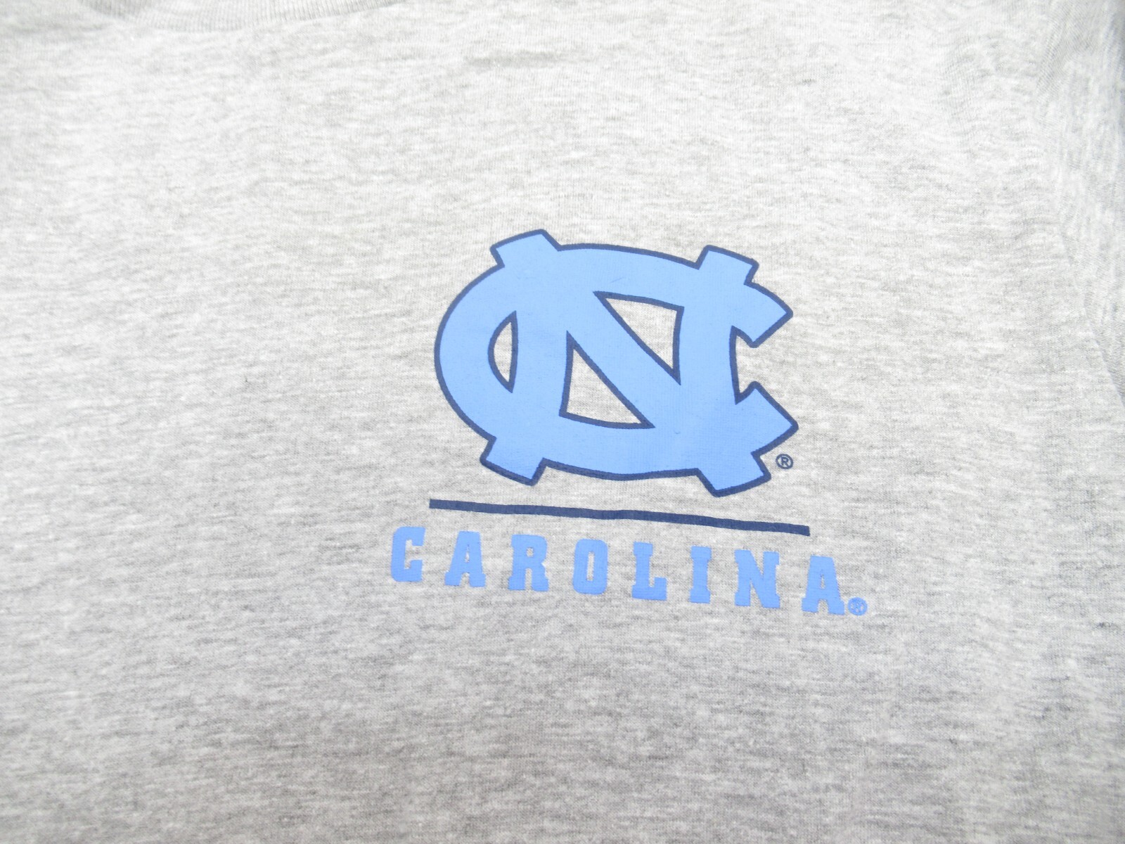 *NWOT* OFFICIALLY LICENSED CHAMPION "UNC TARHEELS" COTTON LONGSLEEVE TEE. LARGE gallery