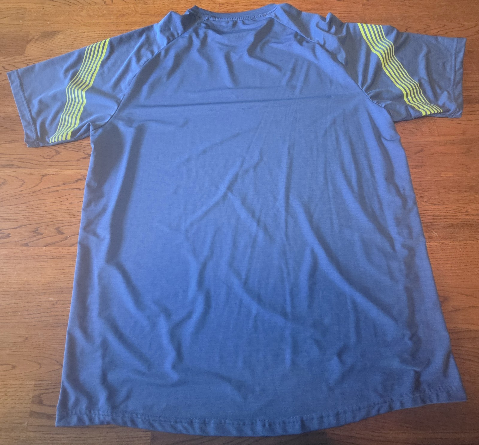 Liberty Pro Men's XL Short Sleeve Regular Fit Blue Poly/Spandex Crew Tee gallery