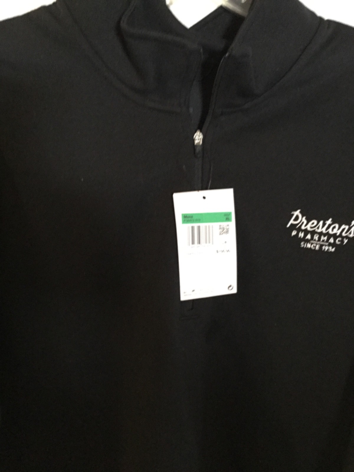 Nike Black Pullover 3/4 Zip Size XL gallery
