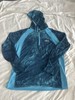 Blue Patterned Habit Solar-Factor UPF 40+ Hooded Long Sleeve Men's L Large gallery