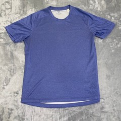 Adidas Climalite Mens Size Medium Short Sleeve Athletic TShirt Blue Heathered