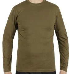 Under Armour Men’s Icon Charged Cotton Long Sleeve Shirt, Green, Large