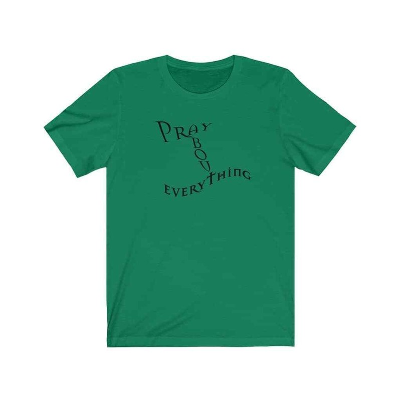 Bella & Canvas Short Sleeve Tee "Pray about Everything" gallery