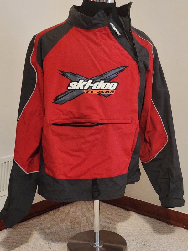 Ski-Doo Men’s Team Fleece Pullover Sweatshirt BRP 1/4 Zip Sweater Size XL gallery