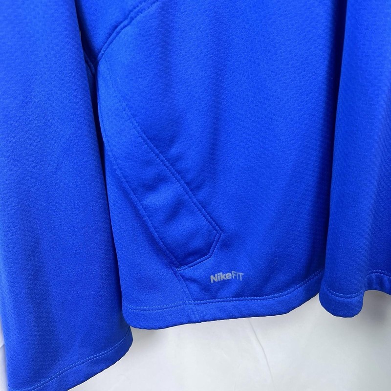 Nike Lightweight Running Jacket XL Men’s Cobalt Blue/Gray Nike FitDry EUC gallery