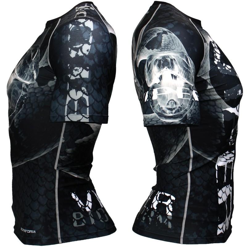 FX-369 VIPER Skin Compression Base layer MMA Rash guard BJJ Water Sports T-shirt gallery