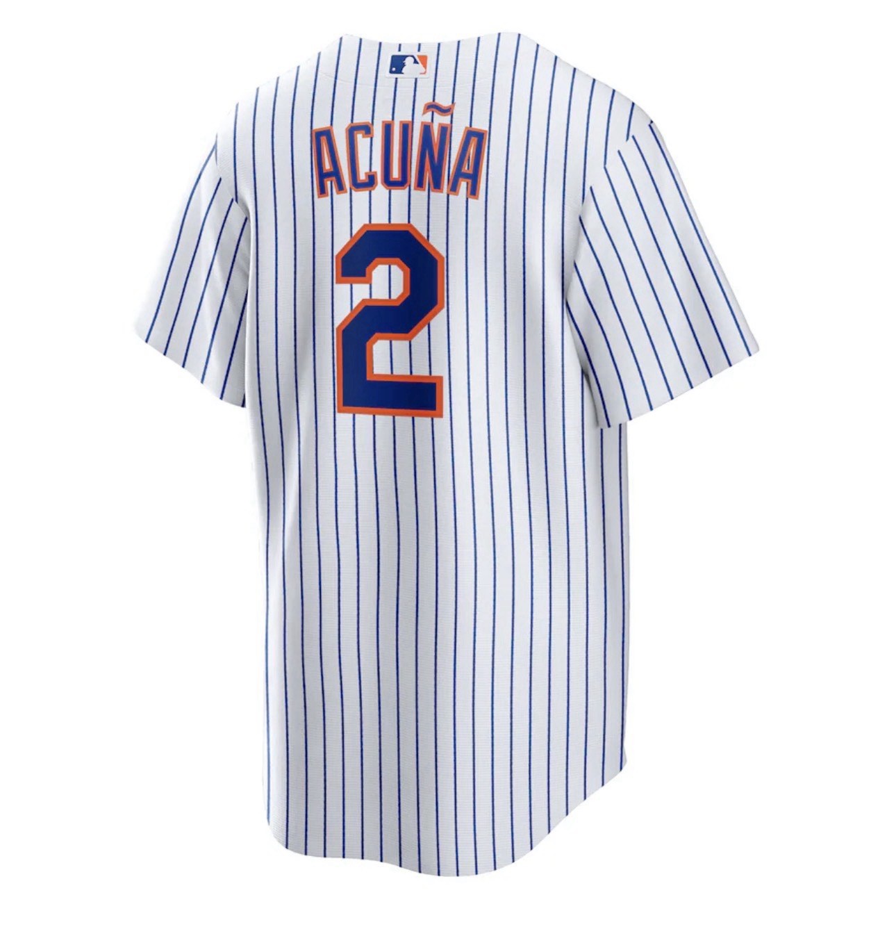 Nike Home Replica Player Jersey Luisangel Acuña New York Mets White gallery