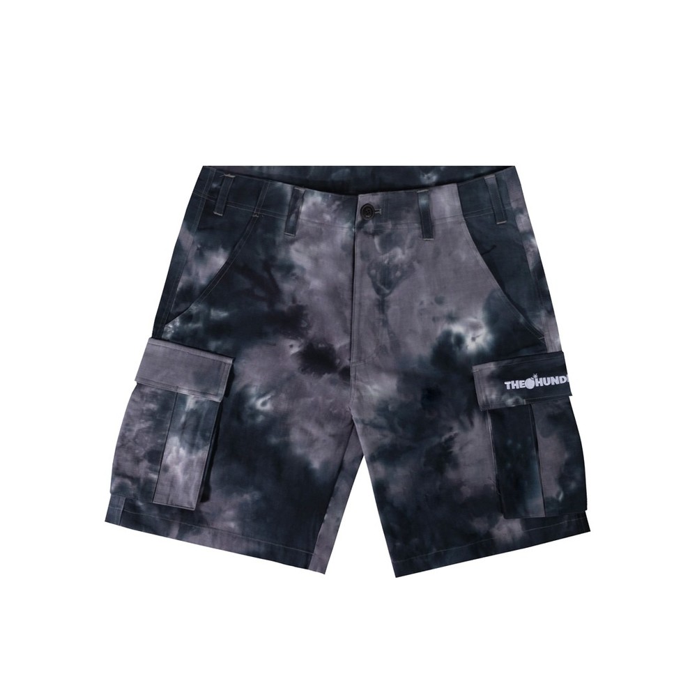 The Hundreds "Simi Cargo" Shorts (Black) Casual Short