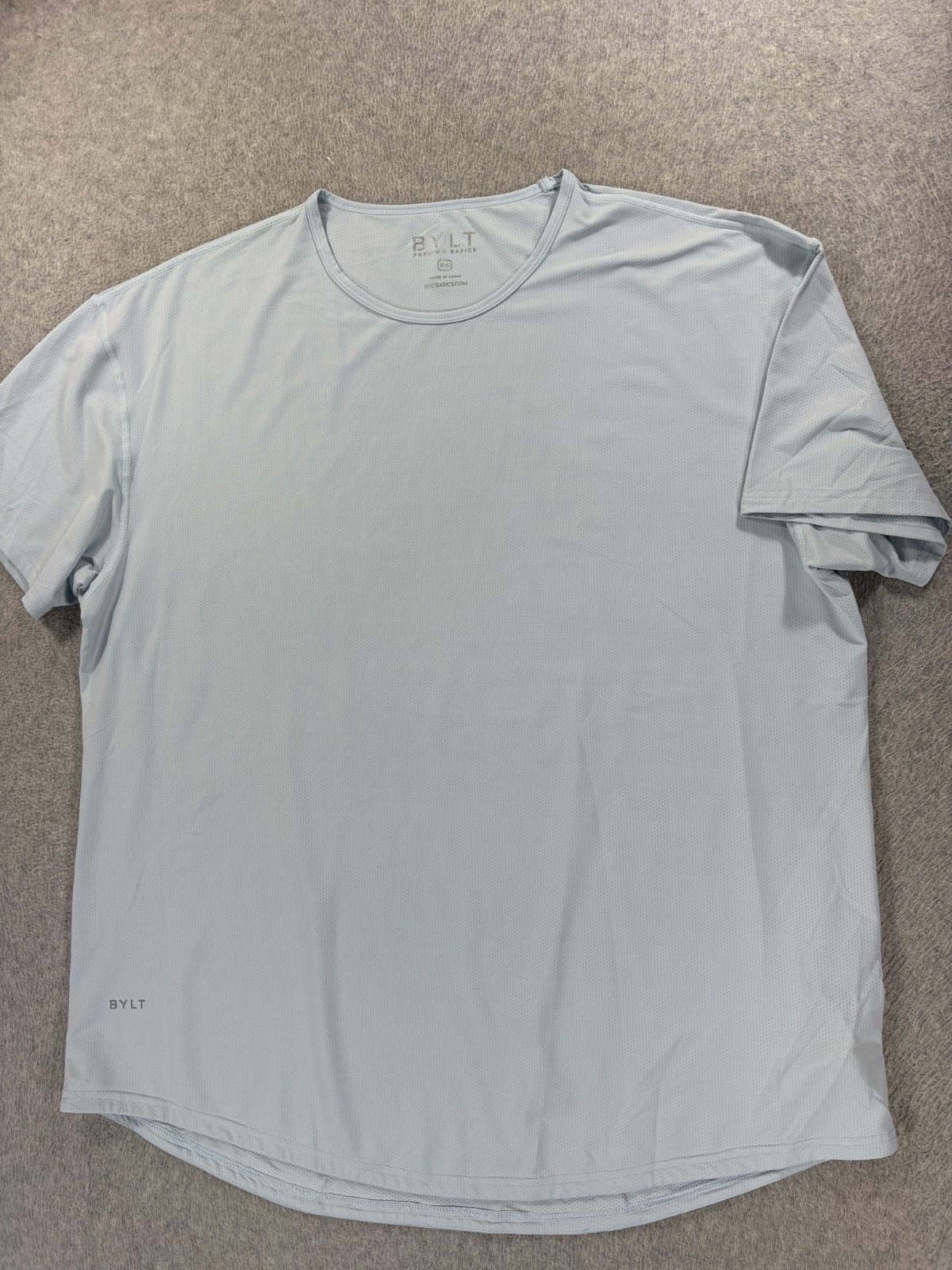 Bylt Premium Basics Performance Short Sleeve Crew Shirt (Men's 2XL) Gray gallery