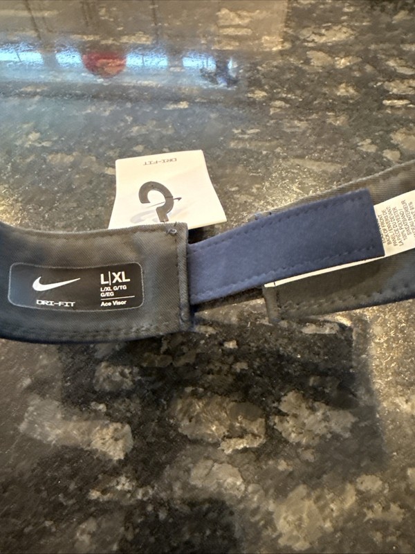 Nike Blue Ace Visor L/xl gallery