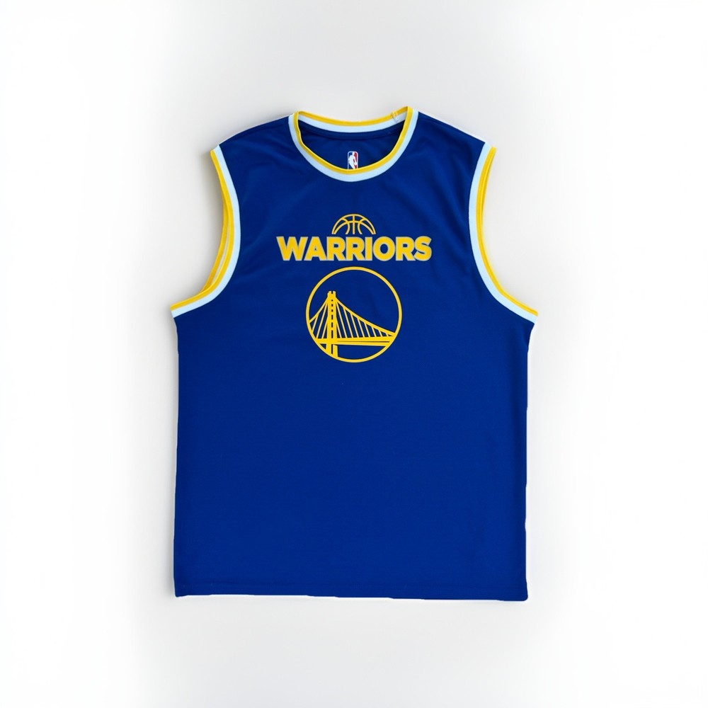 NBA UNK Golden State Warriors Curry #30 Replica Jersey Men's Large