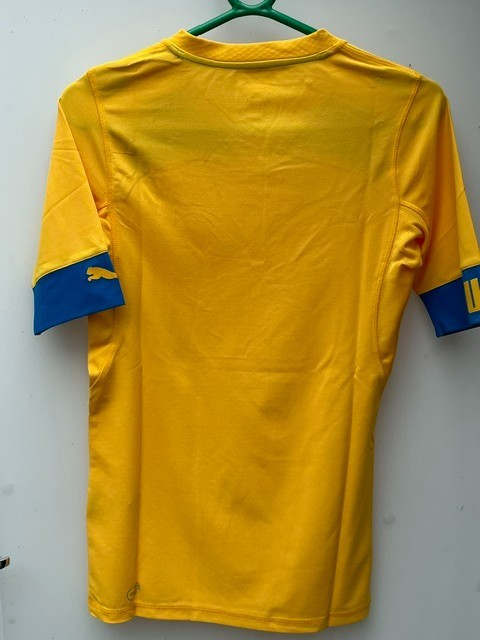 Men's Puma Evospeed Training Polyester Football/Gym Yellow T-Shirt P5 RRP £29.99 gallery