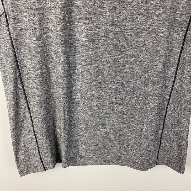 Coolibar Agility Performance Short Sleeve T Shirt Mens L Tall LT Gray UPF gallery