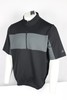 Adidas Men's Ultimate 365 Short Sleeve 1/2 Zip Pullover XL Black Gray IW1395 gallery
