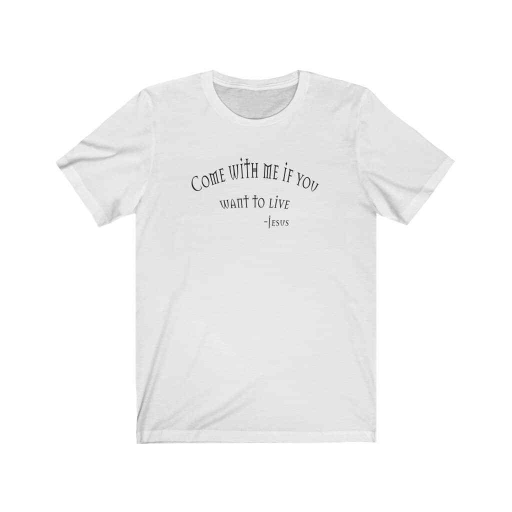 Bella & Canvas Short Sleeve Tee "Come with Me" m gallery