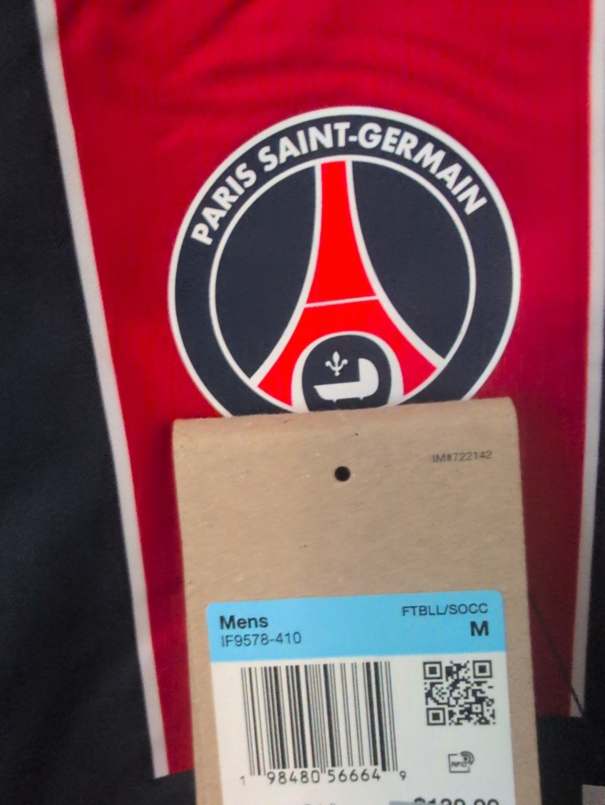 Nike Paris Saint-Germain PSG 2004 Total 90 Reissue Jersey IF9578-410 Size M NWT gallery