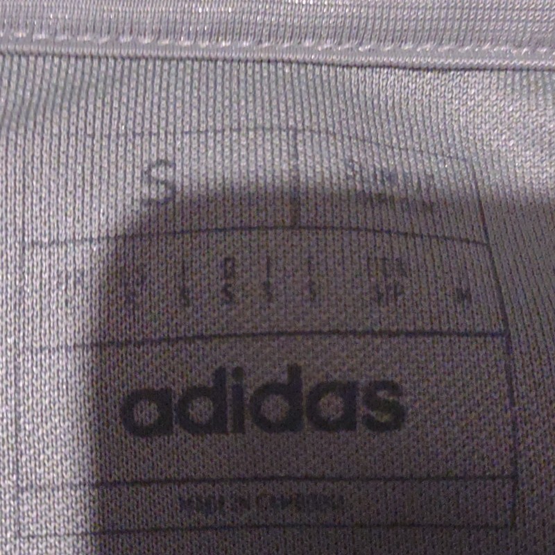 adidas AEROREADY Men's 1/4 Zip Mock Neck Pullover Gray/White Size S gallery