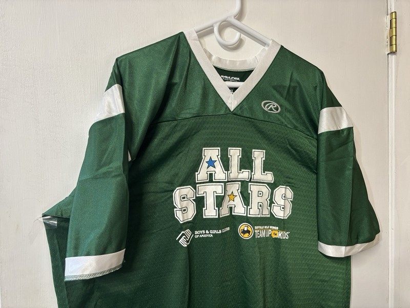 Rawlings Football Jersey Adult 2XL All Stars Boys Girls Club Buffalo Wild Wings gallery