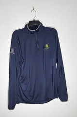 Under Armour Men’s John Deere Classic 1/4 Zip Pullover Navy Blue Golf Size Large