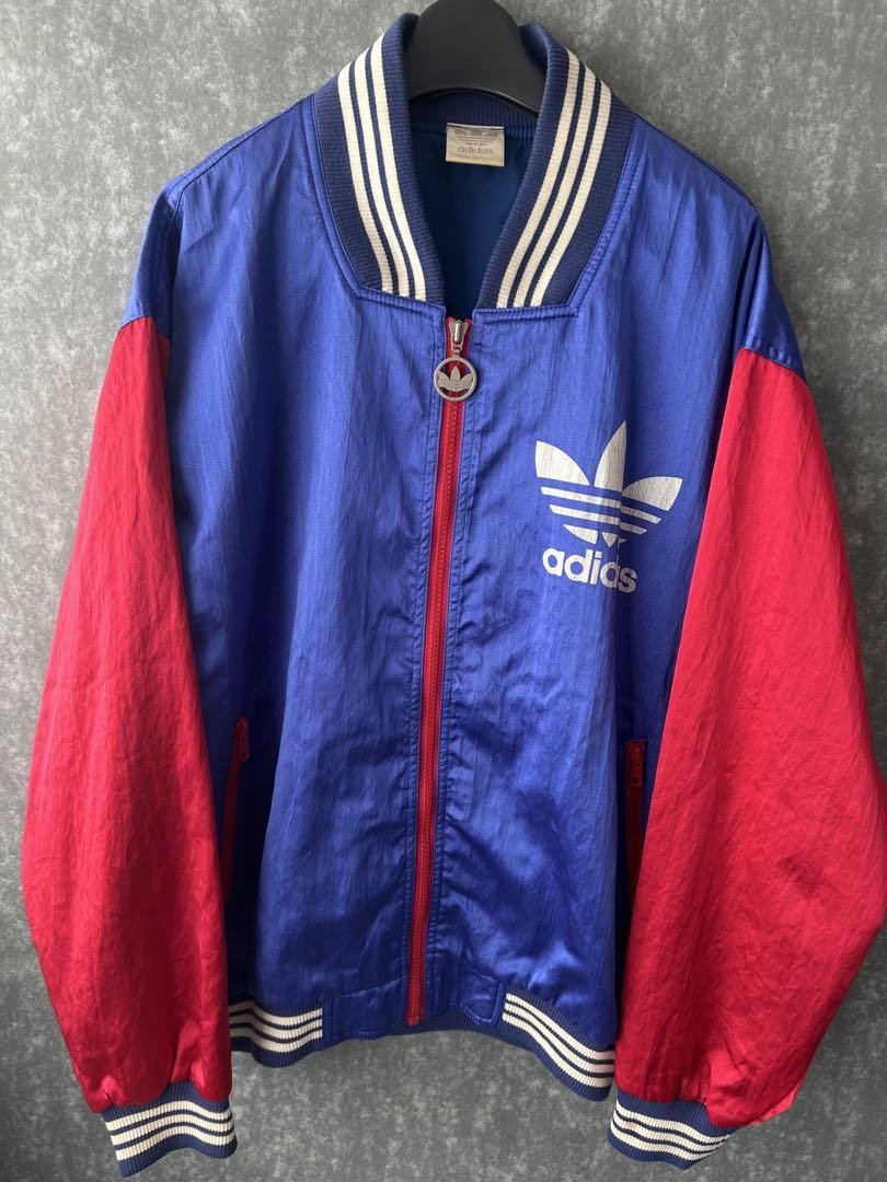 Adidas 80S Late Model Descente American Football Pattern Nylon Jacket Men L Limi gallery