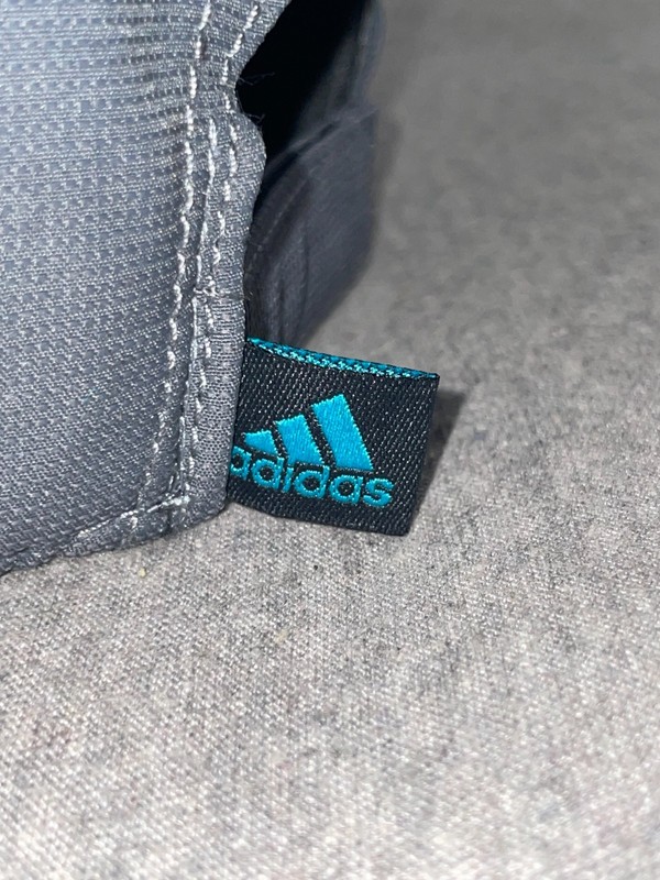 adidas adjustable climalite grey base blue logo running golf baseball casual gallery