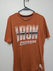 E1 Under Armour Project Rock IRON PARADISE ADULT Large Graphic T-SHIRT
