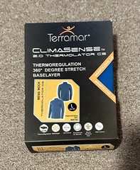 Terramar Men Base Layer Shirt. Climasense 2.0 Terminator TR. Size Large. New