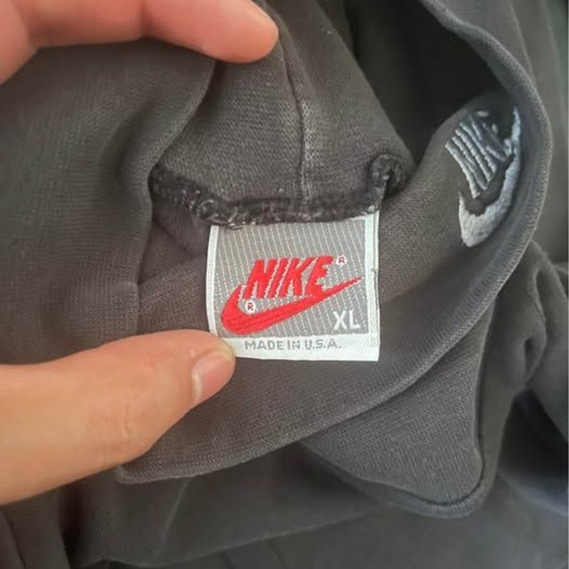 Vintage 90s Nike sportswear dri-fit gray turtle neck long sleeve size XL gallery