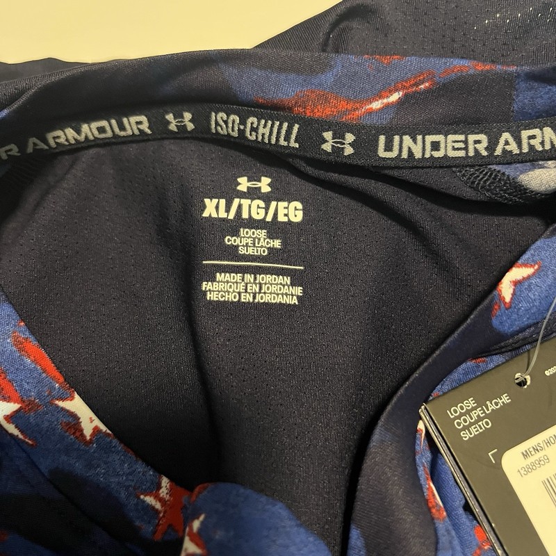 Under Armour Fishing Pro Freedom AOP Iso-Chill Long Sleeve Shirt Mens XL New/Tag gallery