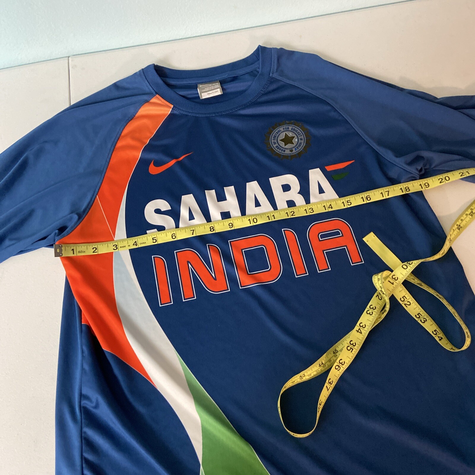 Sahara India men's Nike Dri Fit Cricket Jersey Shirt Large gallery