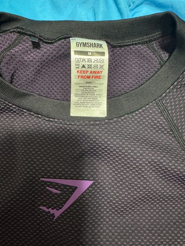 gymshark compression onxy 5.0 purple shirt men gallery