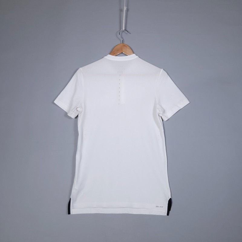 Nike Roger Federer RF 2015 Wimbledon Premier Henley Polo Tennis Shirt size S gallery