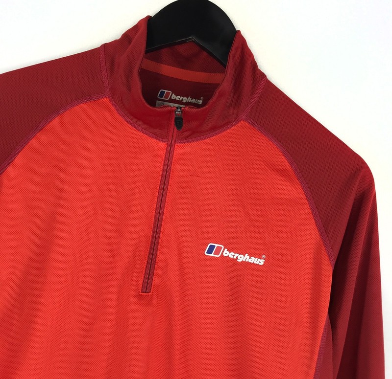 Mens Berghaus Argentium Pullower Activewear Top Base Layer Outdoor Hiking Size M gallery
