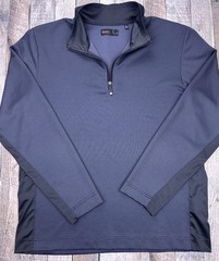 Quieti Performance Quarter Zip Pullover Men’s Large Navy Blue Performance Golf