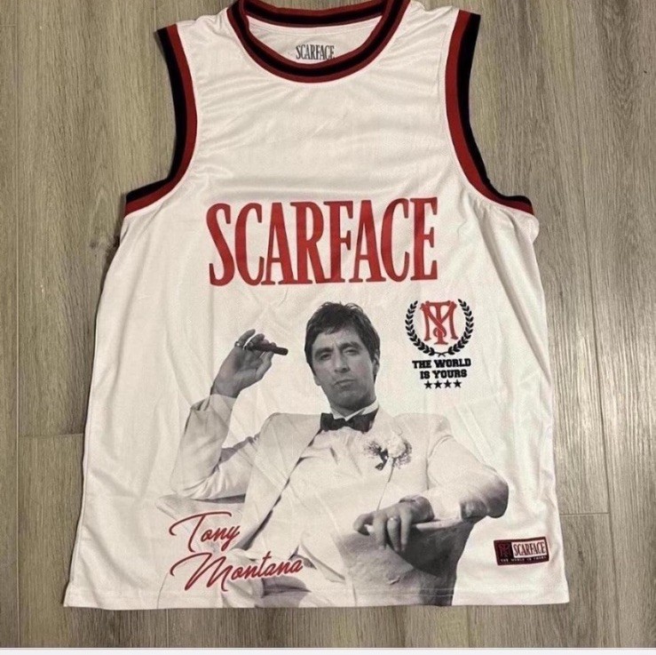 Scarface Basketball Jersey gallery