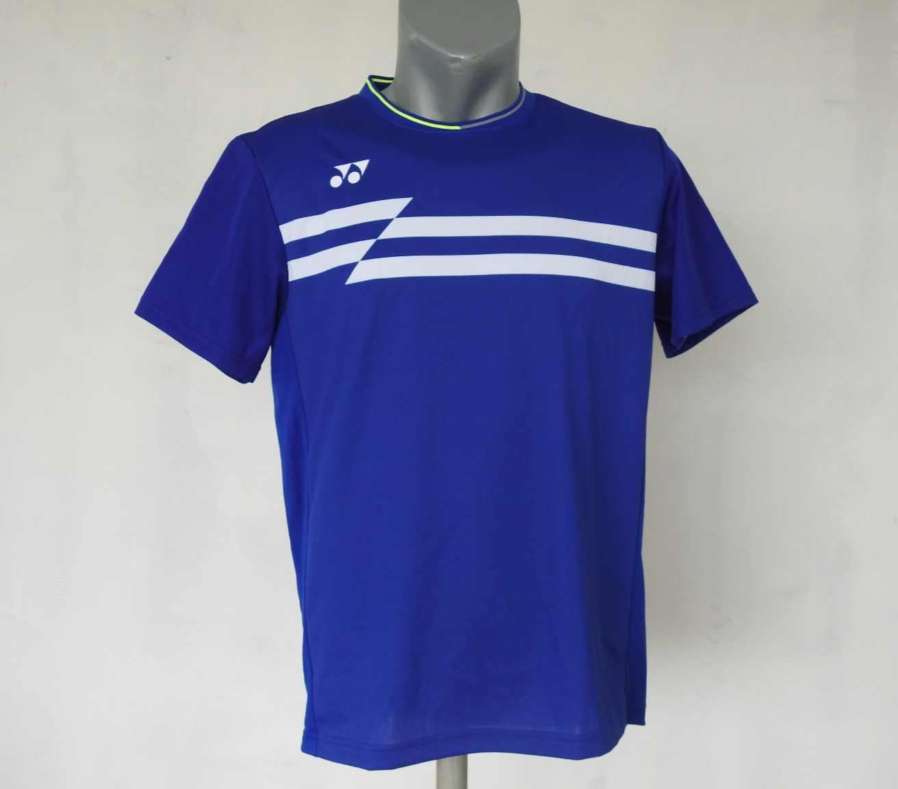 YONEX Mens Activewear Jersey Blue T-Shirt Size L Sport Tennis Badminton Cool Dry gallery
