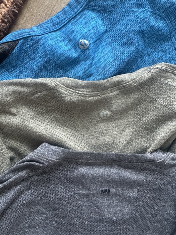 Lululemon Men's Swiftly Tech Long Sleeve- Lot Of 3 -Large gallery