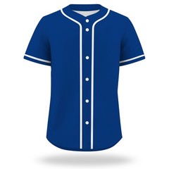 Mens Blank Baseball Jersey Button Down Short Sleeve Gradient Pinstripe Shirt