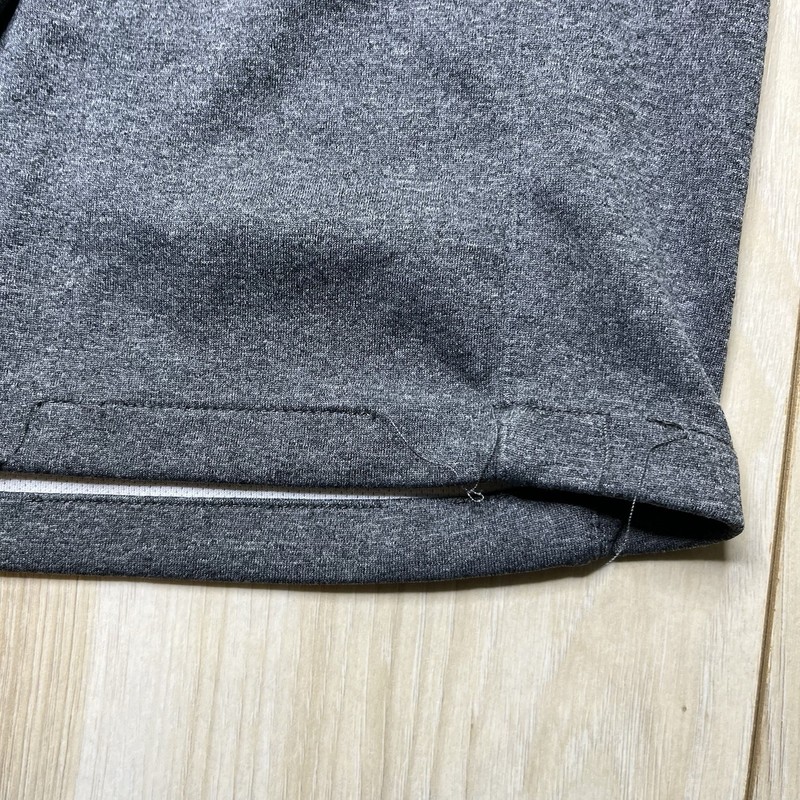 Zero Restriction 1/4 Zip Pullover Sweater Logo Embroidery Gray Men Size Large gallery