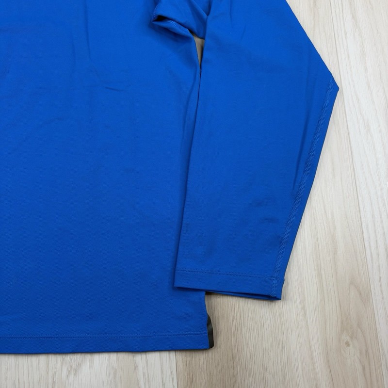 Rhone Session 1/4 Zip Pullover Mens Large Blue Performance UPF 50+ Long Sleeve gallery
