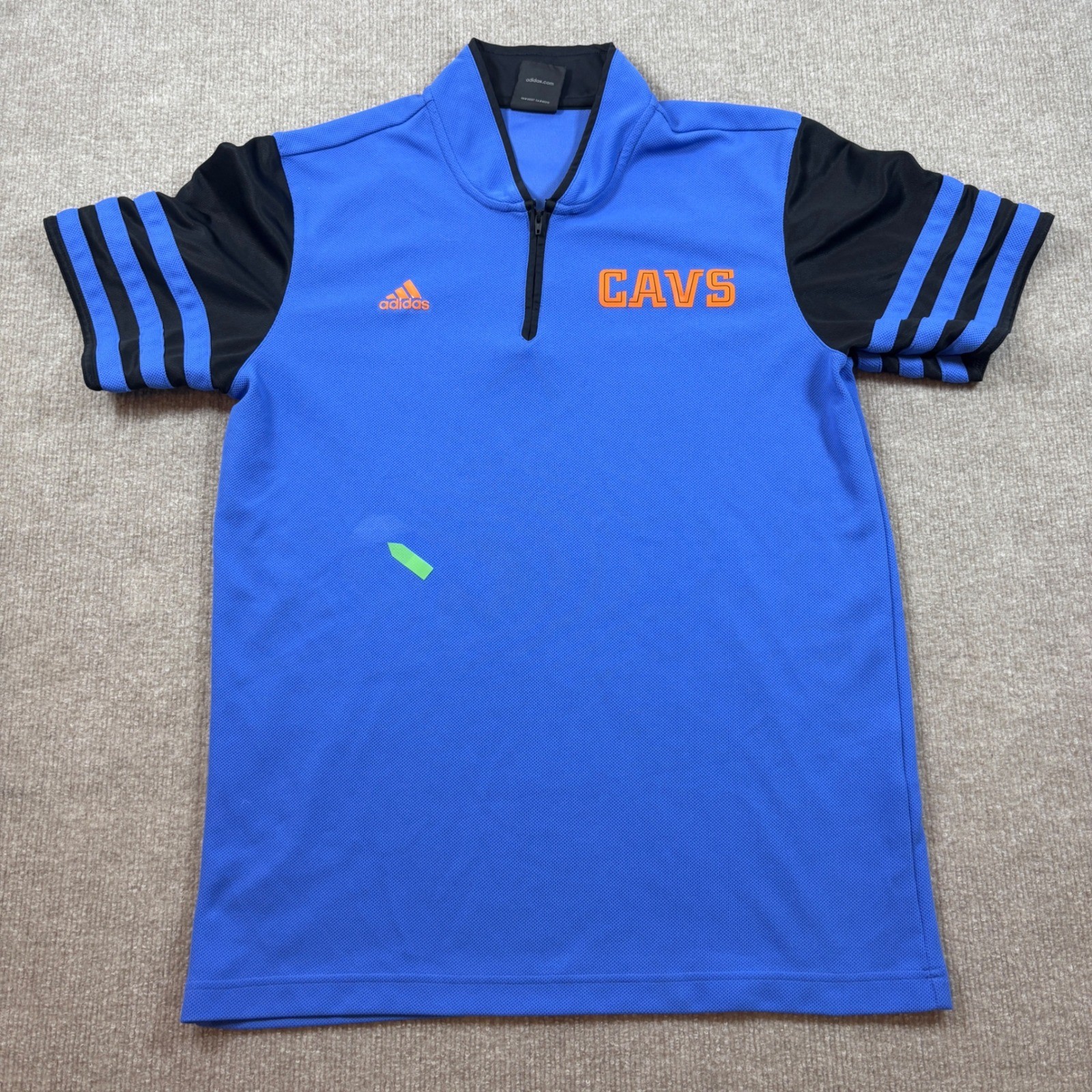 Adidas Blue HWC Cleveland Cavs Warm-Up Shirt Men's Size Large gallery